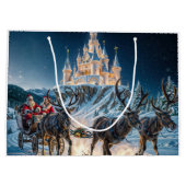 Santa's magische kasteel levering groot cadeauzakje (Achterkant)