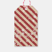 Santa's magische sleutel kerstavond traditie cadeaulabel (Achterkant)