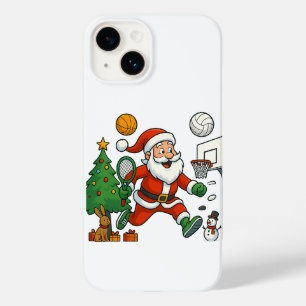 Santa's Mega Sports Festival - Christmas Multi-Sp Case-Mate iPhone 14 Hoesje