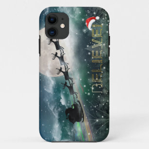 Santa's Midnight Ride kerstiPhone 5/5S Hoesjes
