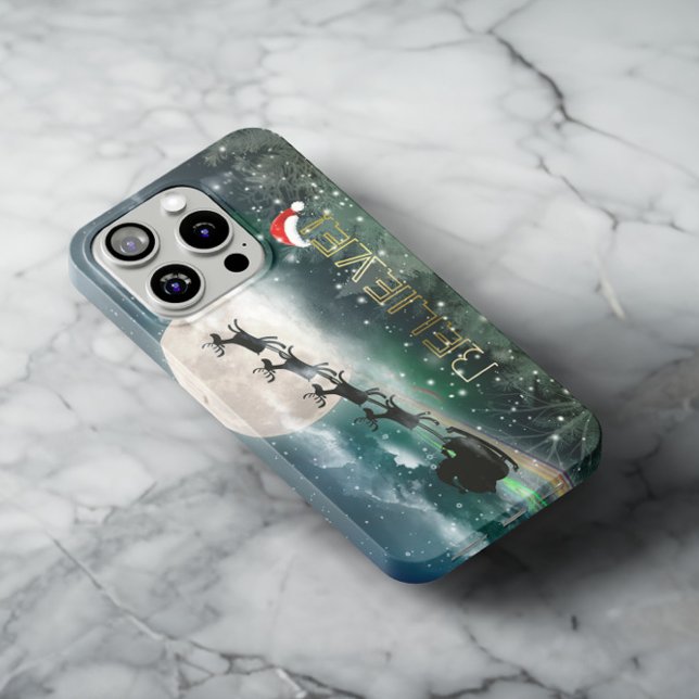 Santa's Midnight Ride kerstiPhone 6/Plus Hoesje (Creator heeft geüpload)