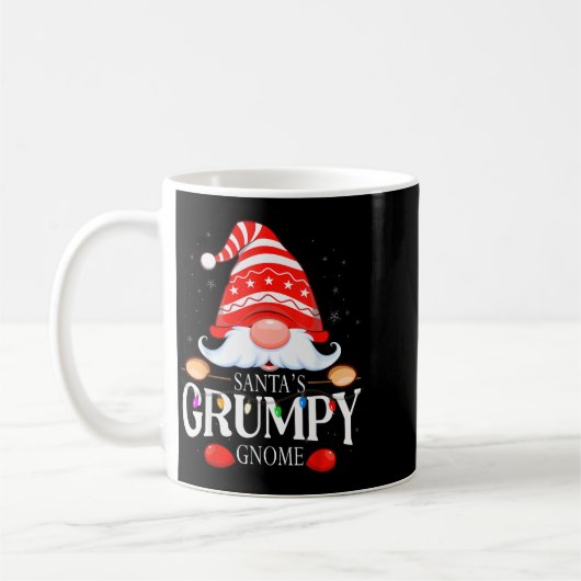 Santa's Mpy Gnome Matching Christmas Pajama  Koffiemok (Links)