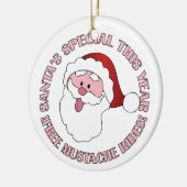 Santa's Mustache Rides ornament (Links)