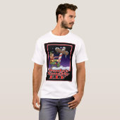 Santa's Naughty Elf White T T-shirt (Voorkant volledig)