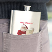 Santas Naughty List Flask Flacon (Voorbeeld)