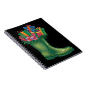 Santa's New Boots Notitieboek (Rechterzijde)