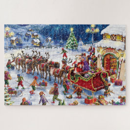 Santa's Noordpool Vertrek Legpuzzel