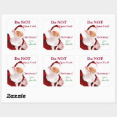 Santa's officiële kerstpakket Stickers (Vel)