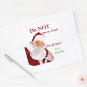 Santa's officiële kerstpakket Stickers (Envelop)