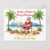 Santa's Online programmeur Prettig kerstfeest!