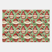 Santa's  Ornament Delight Inpakpapier Vel (Voorkant)