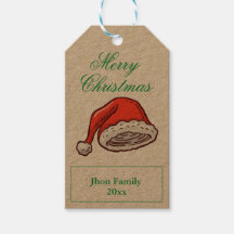 Santa's Pet Gift Labels