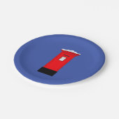 Santas Postbox Papieren Bordje (Gekanteld)