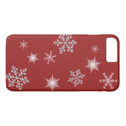 Santa's Red iPhone 7 Plus-Hoesje Case-Mate iPhone Case (Achterkant (Horizontaal))