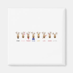 Santas Reindeer Magneet