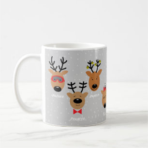 Santas Reindeer Mug