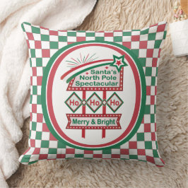 Santa's Retro Marquee - Ho Vrolijk & Helder Kussen