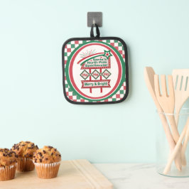 Santa's Retro Marquee - Ho Vrolijk & Helder Pannenlap