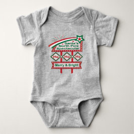 Santa's Retro Marquee - Ho Vrolijk & Helder Romper