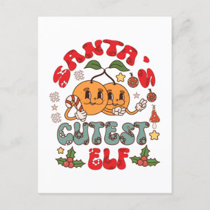 Santa's Schattigee Elf Sublimatie-80881 Feestdagenkaart