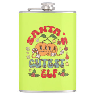Santa's Schattigee Elf Sublimatie-80881 Heupfles