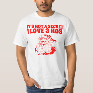 Santa's Secret belicht T-shirt