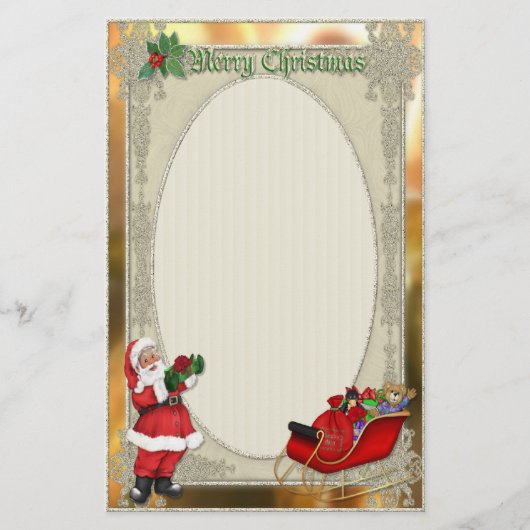 Santa's Slapigh Briefpapier (Voorkant)