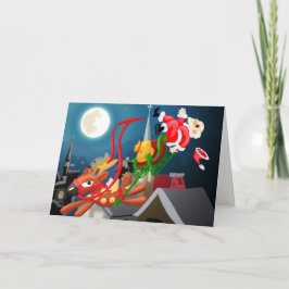 Santa's Slapigh Kaart