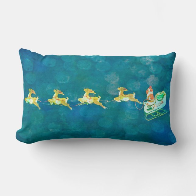 Santa's Slapigh Kussen (Voorkant)