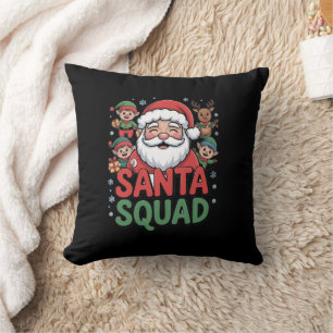 Santa's Slechte Invloed (Grappige Santa Squad) Kussen