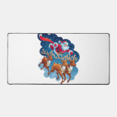 Santa's Sleigh Adventure Bureaumat (Voorkant)