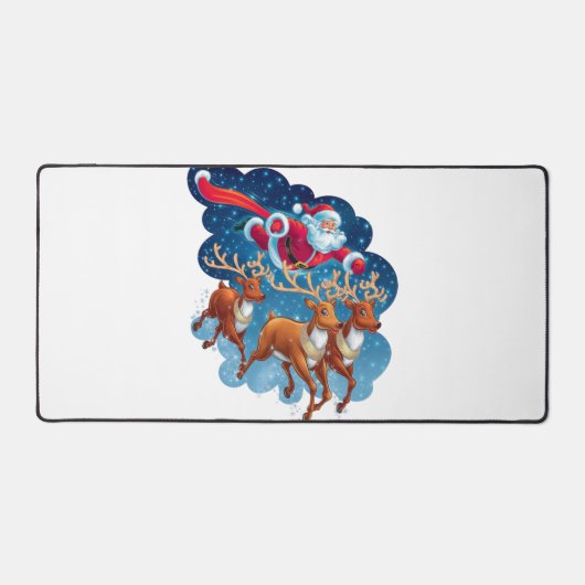 Santa's Sleigh Adventure Bureaumat (Voorkant)