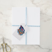 Santa's Sleigh Adventure Cadeaulabel (Met Touw)