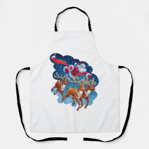 Santa's Sleigh Adventure Schort