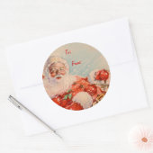 Santas Sleigh Ride Gift Label Stickers (Envelop)