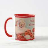 Santas Sleigh Ride Holiday Mug (Gauche)