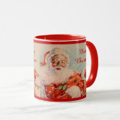 Santas Sleigh Ride Holiday Mug (Devant droit)