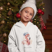 Santa's Snowbird Flamingo, op maat