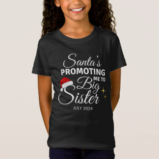 Santa's Special Surprise Big Sister Promotie T-shirt