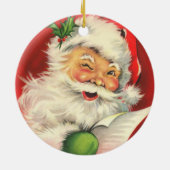 Santa's Speelgoed List Ornament (Achterkant)