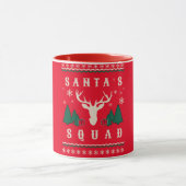 Santa's Squad Ugly kerstSweater Mok (Midden)