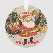 Santa's Trees - Kerstmis Ornament (voorkant)