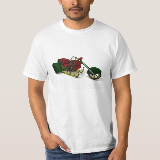 Santa's Trike T-shirt (Voorkant)