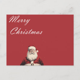 Santa's Vintage Greetings Postcard Briefkaart