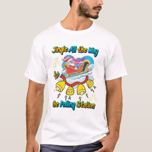 Santa's Voting Sleigh Ride T-shirt