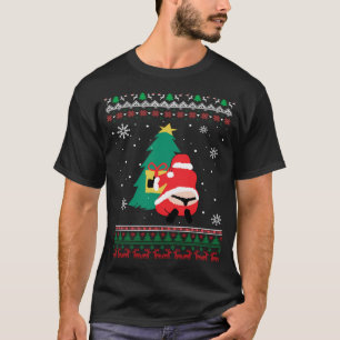Santa's Whale Tail Thongs Lelijk T-shirt