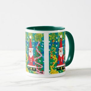 Santa's Winter Wonderland - Kinder kunst voor CHOC Mok