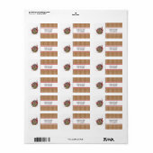 Santa's Workshop Address Mailing Labels (Full Sheet)