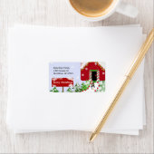 Santa's workshop etiket (Insitu)