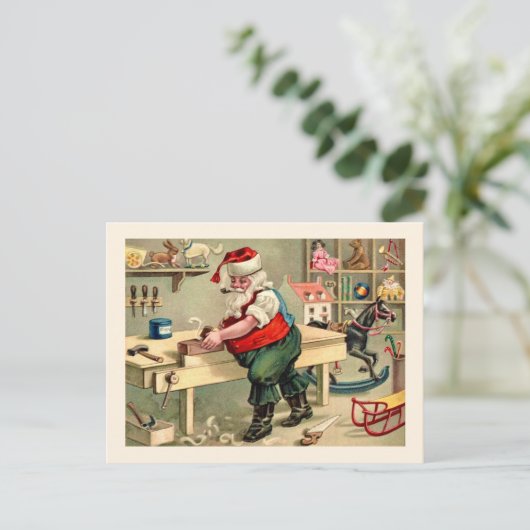 Santa's Workshop Kaart (Staand voorkant)